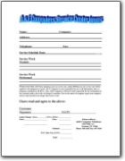 Service Form PDF Document